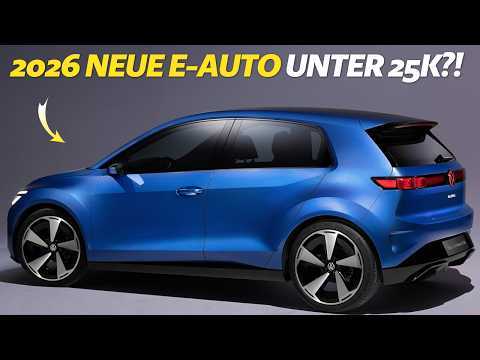 Die besten Elektroautos unter 25.000 € – lohnt sich der Einstieg jetzt?