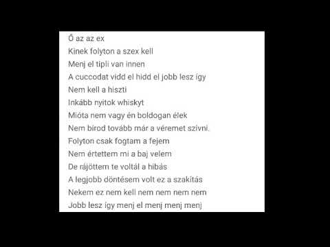 HDZ x Pribelszki x Yvette EX Dalszöveg