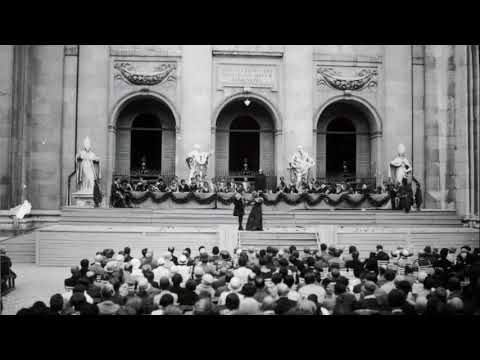 DLF 22.08.1920 Eröffnung der ersten Salzburger Festspiele. Max Reinhardts Theatertraum wird wahr