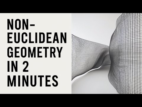 Non-Euclidean Geometry in 2 Minutes