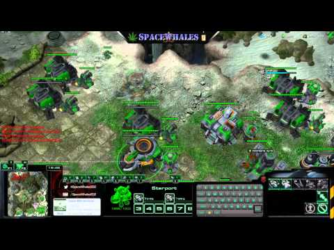 SC2 HotS 1v1 - Master Terran - TvT / Bel'shir Vestige / Bio vs Mech