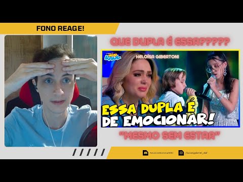 FONO REAGE #11 - EXISTE DUPLA MAIS PERFEITA?! "Mesmo sem estar" Heloísa Gibertoni e Saulo Holz.