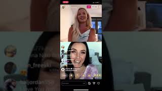 Elsa Jean Talks Sleeping with Married Men! With Angela White on IG Live (pornstars gone wild)