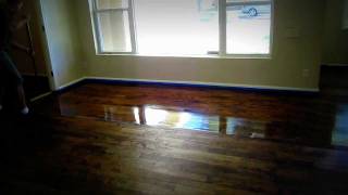 preview picture of video 'Waterbased Wood Flooring Dustless Re-Finishing, Recoating, Scottsdale, Avondale, Arizona'