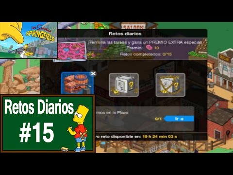 Los Simpson Springfield "La Gran caja y sus retos diarios (Capítulo 15)" por Tony