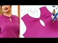 Neck Design Sewing Tutorials Beautiful Elegant And Charming Collar Design DIY Sewing Tricks