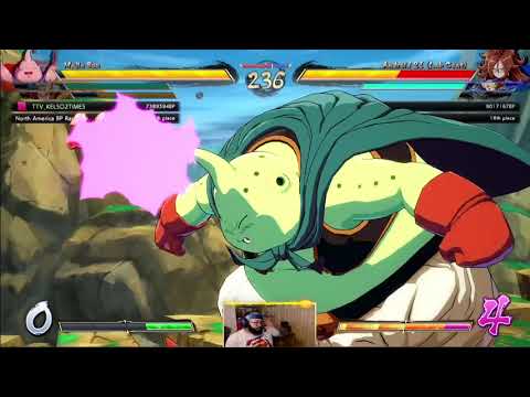 I Had To Mix This Zen Oh Rank Player With Majin Buu (DBFZ Ranked Matches)