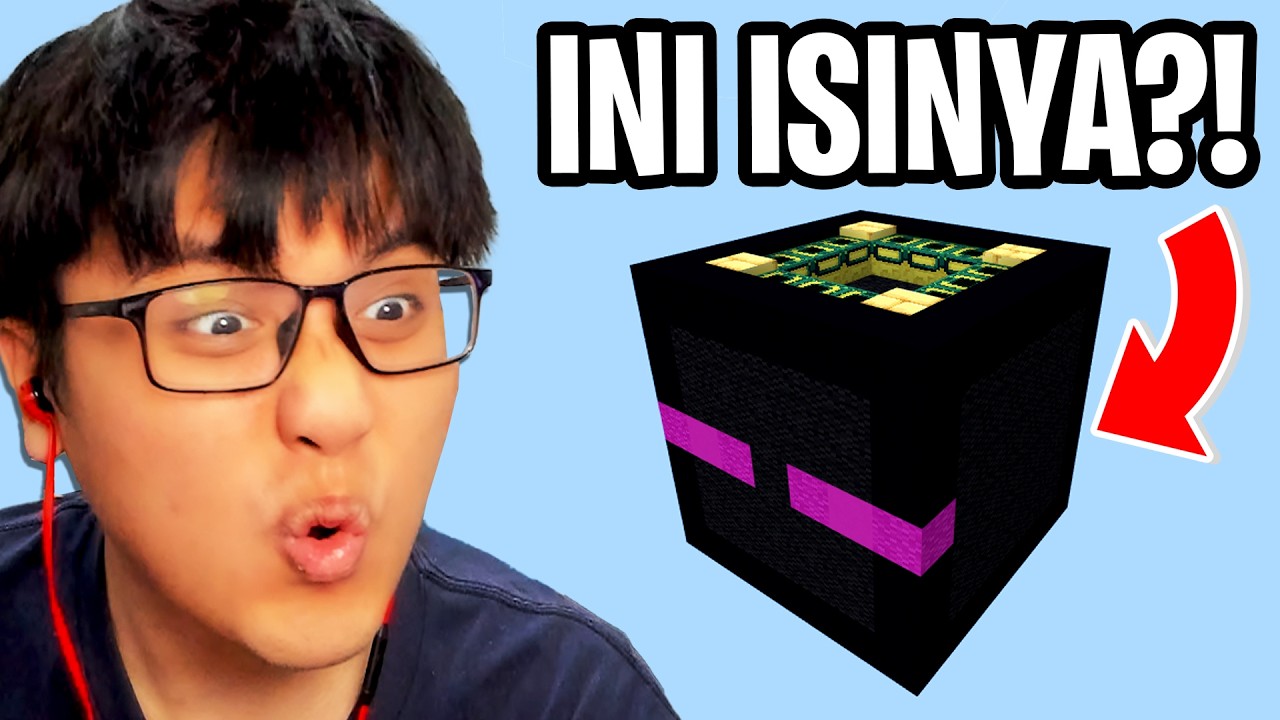 TERNYATA INI ISI KEPALA ENDERMAN MINECRAFT?! - Minecraft Indonesia Mob Head #4