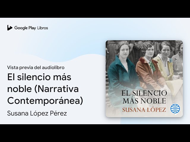 Vídeo relacionado con El silencio más noble (SIN COLECCION)