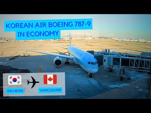 YouTube thumbnail for Korean Air Boeing 787-9