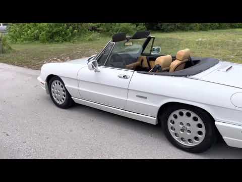 1991 Alfa Romeo Spider (CC-1538036) for sale in Pompano Beach, Florida