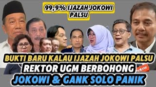 Download lagu NEW EVIDENCE THAT JOKOWI'S DIPLOMA IS 99.9% FAKE 😂 UGM'S RECTOR TURNS OUT TO BE LIE⁉️JOKOWI PANIC... mp3
