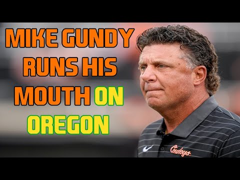 Oklahoma State's Mike Gundy Runs His Mouth On The Oregon Ducks | Dirt & Sprague