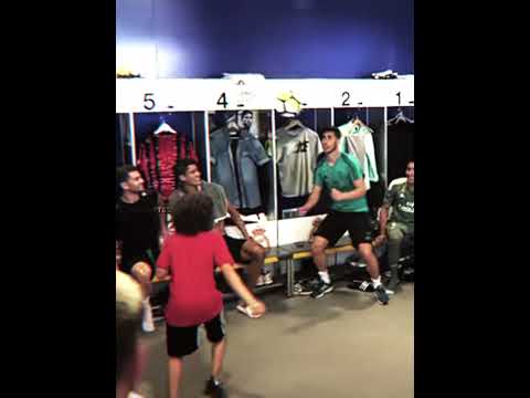 Marcelo's son VS Real Madrid..😅