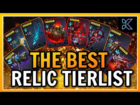 THE BEST RELIC TIERLIST | RAID: Shadow Legends [November 2025]
