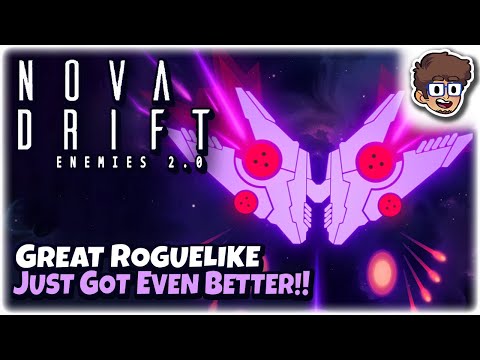 This TOP-TIER Action Roguelike Just Got Better!! | Let's Try Nova Drift: Enemies 2.0