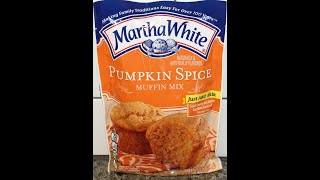 Martha White Pumpkin Spice Muffin Mix Review