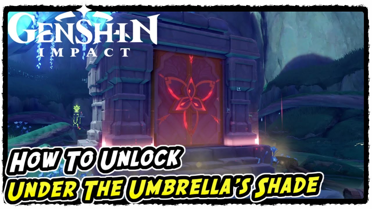 Under the Umbrella's Shade Domain Location Guide Genshin Impact Hiijo