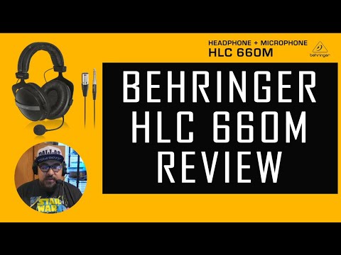 Обзор наушников Behringer HLC 660M