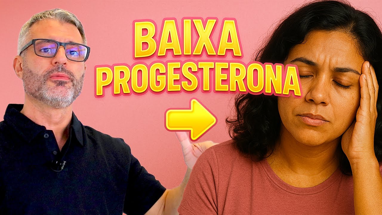 Os sintomas de PROGESTERONA BAIXA na menopausa