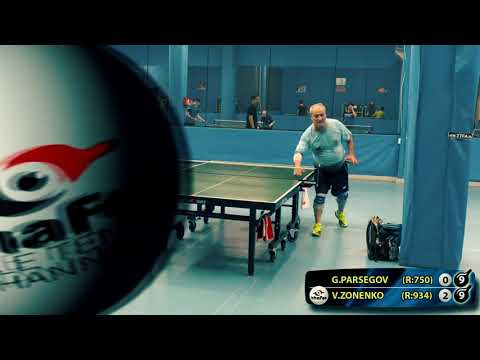 1.Григорий ПАРСЕГОВ - Валерий ЗОНЕНКО Клуб АртТТ #tabletennis #настольныйтеннис