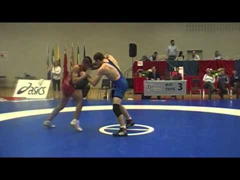 2012 Junior National Championships: 74 kg Wrestleoff Matrixx Ferreira vs. Jason Brenton-Hurst
