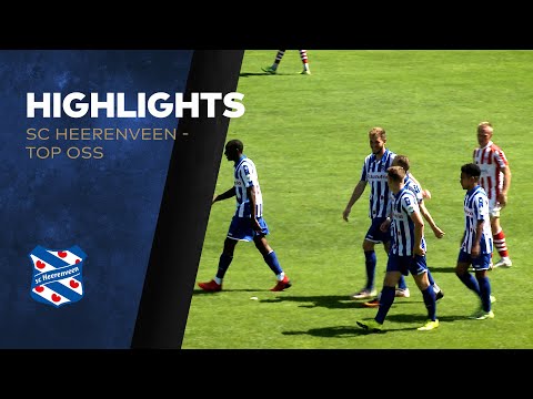 Highlights I sc Heerenveen - TOP Oss | Oefenwedstrijd