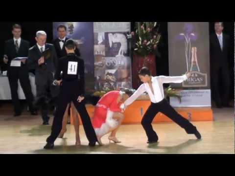 LČ LA 2012 Junior II Timirlans Abidovs - Katrina Rotkaja 1.2fin pasodoble