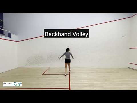 Backhand Volley Drill