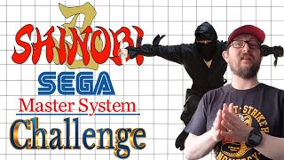 Shinobi Sega Master System Challenge and VR to John Bunday #mastersystemchallenge