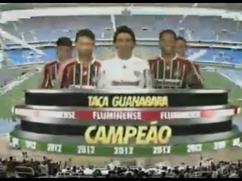 Fluminense Campeão da Taça Guanabara 2012 - Minutos finais e comemoração