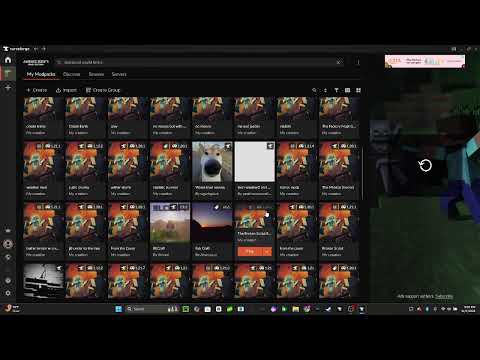Minecraft Create with Shattered World Limits and Endless Inventory