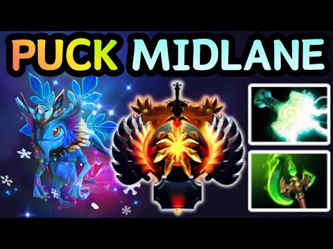 🔥 PUCK MID ONE COIL, FIGHT IS OVER | DOTA 2 GAMEPLAY 🔥