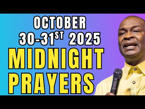 OCT 30-31 2025 | Midnight Prayer for Breakthrough & Restoration | Apostle Joshua Selman