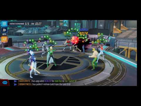 Infinity Watch vs. Full H4H (after Shang Chi) - Marvel Strike force Alliance War