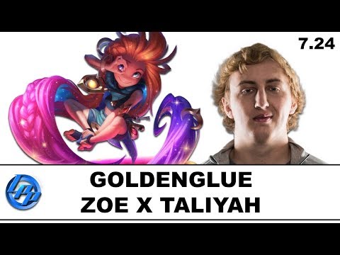 Goldenglue(Zoe) vs Pobelter(Taliyah) - Patch 7.24