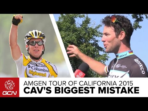 Mark Cavendish's Worst Ever Pre-Race Mistake | Amgen Tour Of California 2015