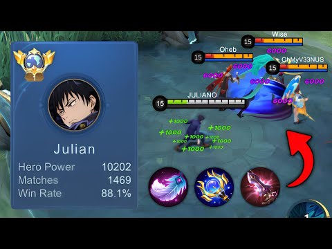 WTF DAMAGE!! BEST 1 HIT BUILD JULIAN 2023 ( julian best build 2023 )