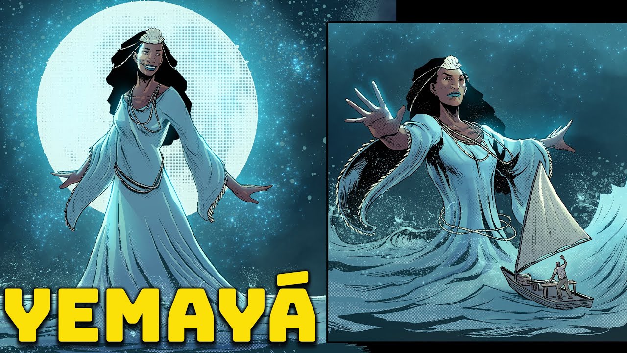 Yemayá (Yemanja) - The Mother of the Waters - Yoruba Mythology