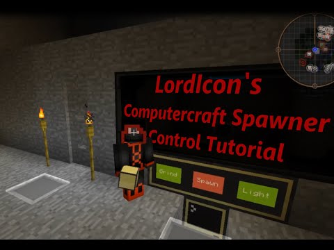 Minecraft Touch Screen Spawner Control Tutorial