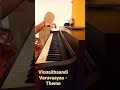 A R Rahman Vinnaithaandi Varuvaayaa Theme VarshaNatarajPianist
