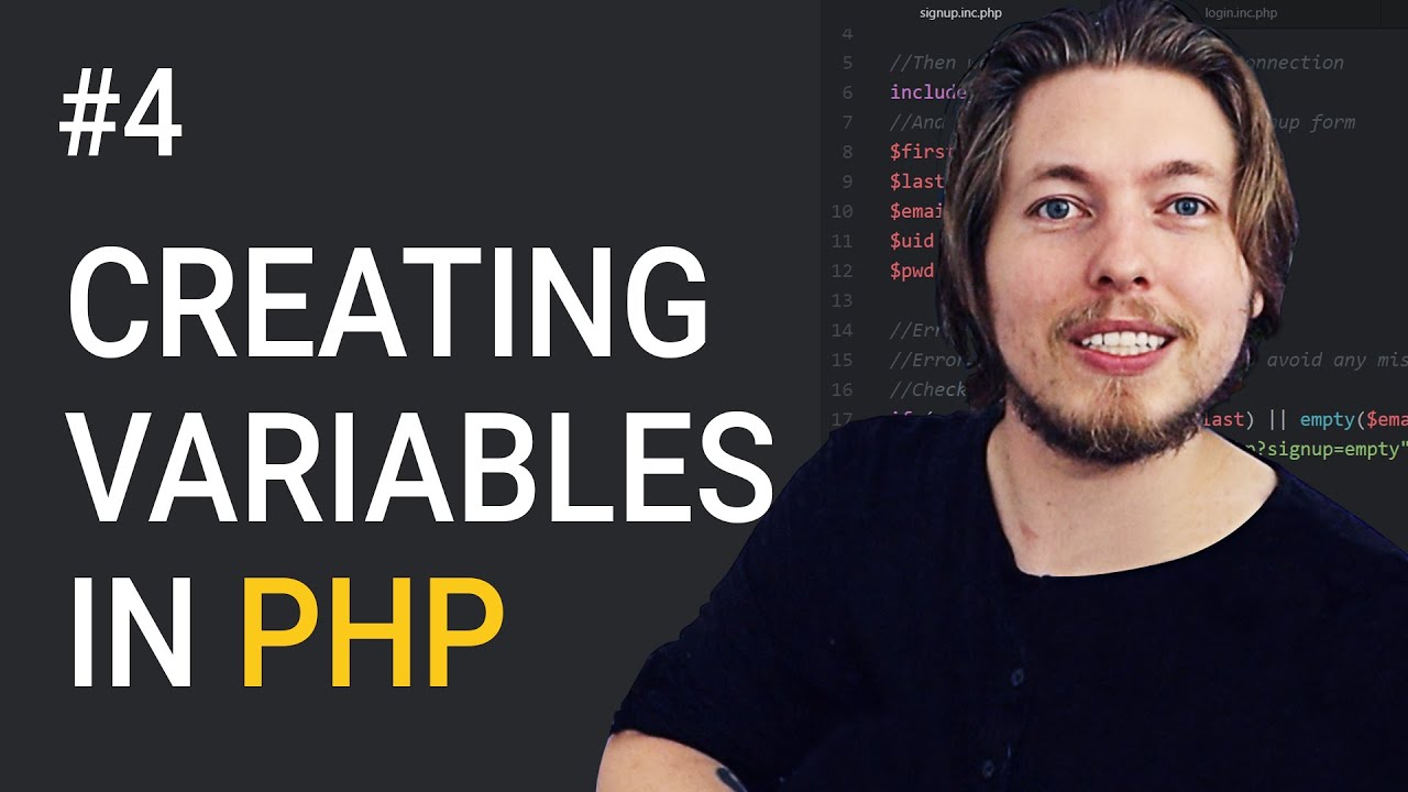 4: Variables In PHP | Procedural PHP Tutorial For Beginners | PHP Tutorial | mmtuts