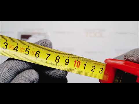 Рулетка YATO 5 м x 19 мм, магнітний наконечник, нейлонове покриття