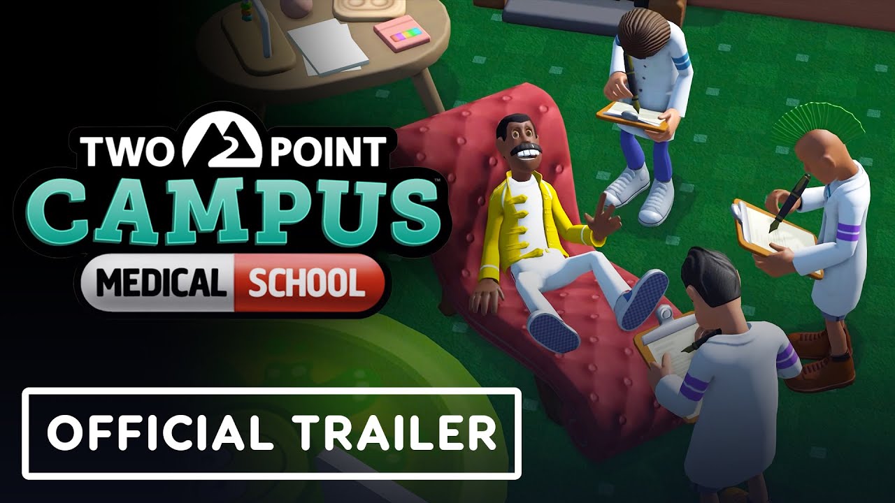 Gameplay video of Two Point Campus: Medical School  Mac
