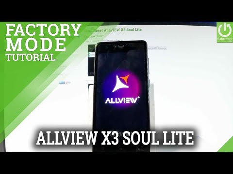 How to Open Factory Mode in ALLVIEW X3 Soul Lite - Factory Test Mode