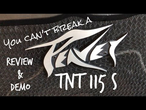 SPACED OUT LOGO, SPACED OUT CHORUS & EXPLOSIVE TONES! The mighty Peavey TNT 115 S Cleaning & DEMO