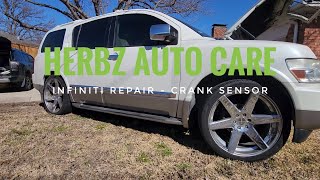 Infiniti Q56 Crankshaft Sensor Replacement | Repairs In South Dallas