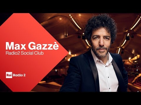 Max Gazzè ospite a Radio2 Social Club con Luca Barbarossa e Andrea Perroni - Diretta del 10/12/2018