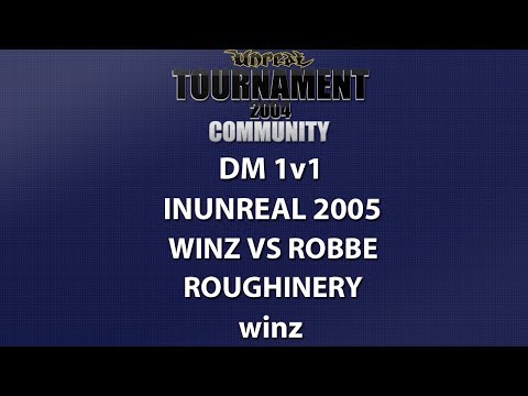 UT2004 DM 1v1 - inUnreal 2005 - winz vs roBBe - Roughinery - winz