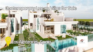 Contemporary Luxury Villas for Sale in Los Alcázares, Costa Blanca, Spain.